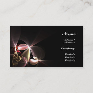 Stylized Blumen Visitenkarte