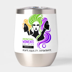 Stylized Colorful Trio of Women IWD 2025