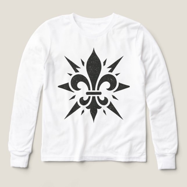 "Stylized Fleur-de-lis" (Design Vorderseite)