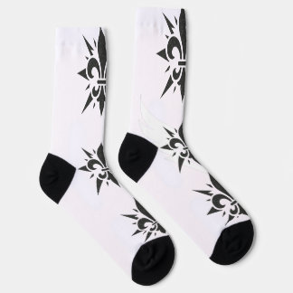 "Stylized Fleur-de-lis" Crew Socks Socken
