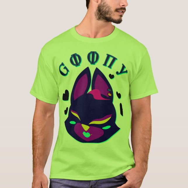 stylized fox-cat hybrid  T-Shirt (Vorderseite)