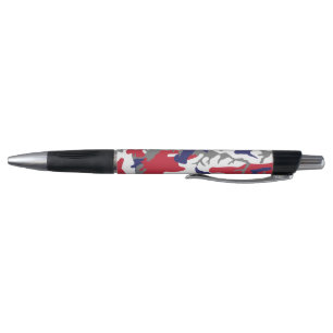 Stylo 4 juillet, Jour de l'Indépendance, Gris Camouflage