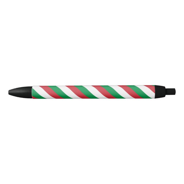 Stylo à bille de drapeau Italie (Devant)
