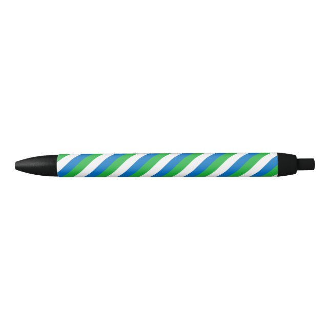 Stylo à bille du drapeau de la Sierra Leone (Devant)