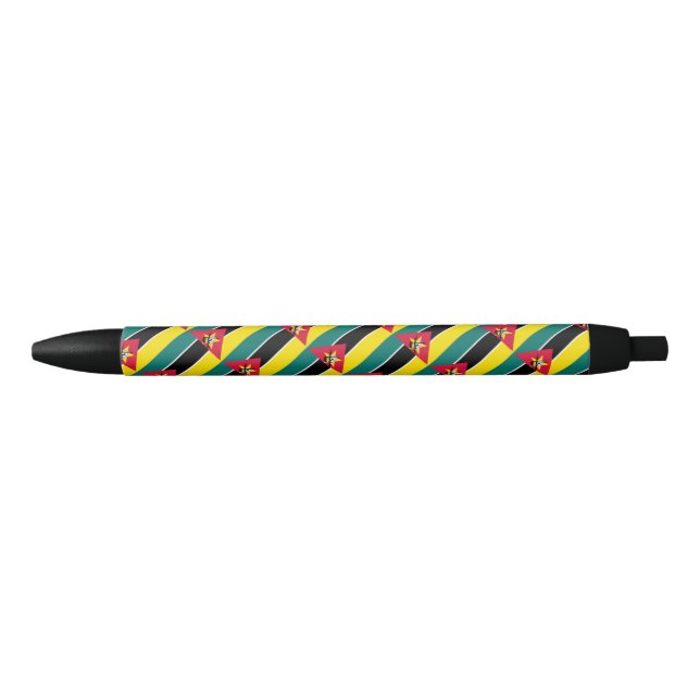 Stylo à bille du drapeau du Mozambique (Devant)