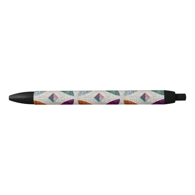 Stylo à courtepointe Batik Medallion (Devant)