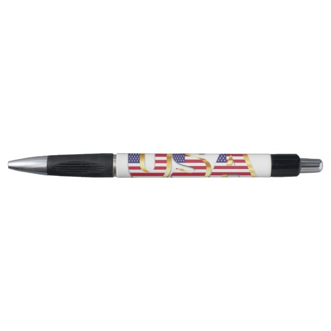 Stylo à drapeau américain - Patriotique (Devant)