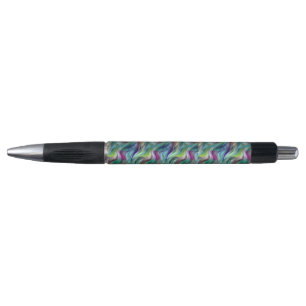 Stylo à encre bleu vert pour alcool