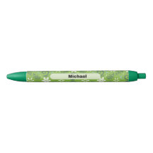 Stylo à encre noir marine élégant