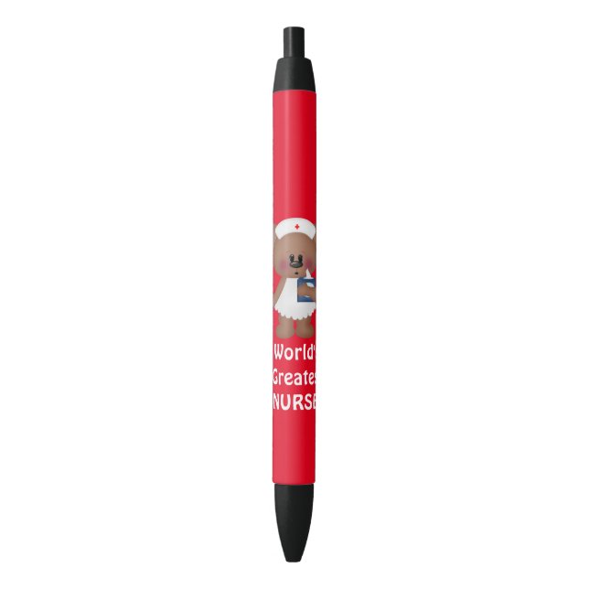 Stylo à encre noire pour la plus grande infirmière (devant Vertical)
