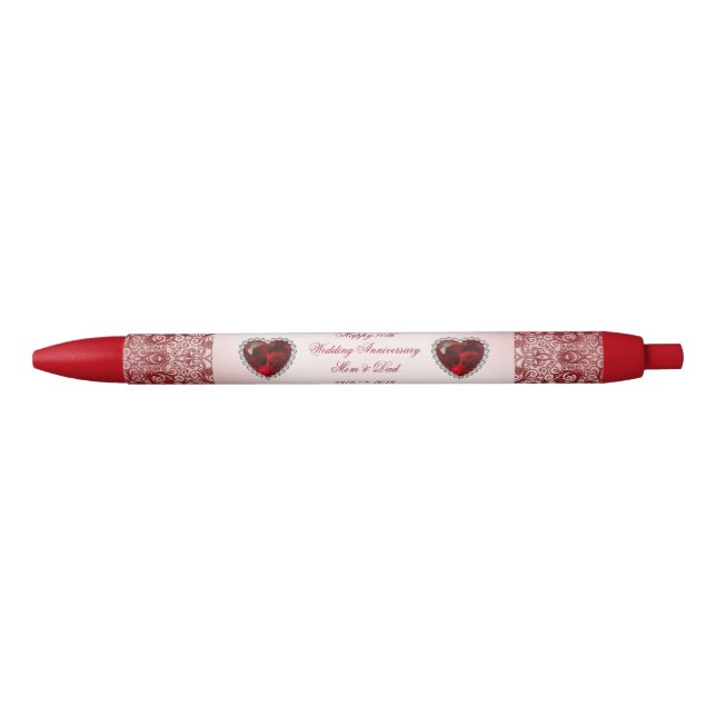 Stylo à encre noire pour le 40e anniversaire du Ma (Devant)
