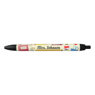 Stylo à encre noire pour l'école de l'enseignant