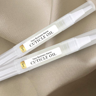 Stylo à torsion cosmétique or 3ml 5ml Étiquette à