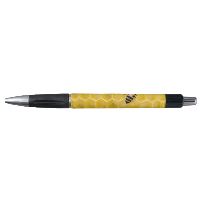 Stylo abeille et nid d'abeille (Devant)