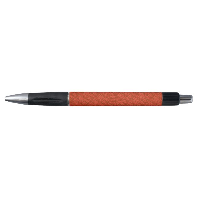 Stylo abstrait rouge (Devant)