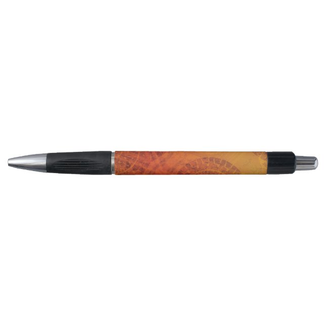 Stylo Acceptation | Médaillons de saumons rouges orange  (Devant)