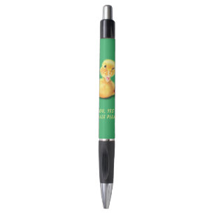 Stylo amusant avec un canard joyeux et jouant - Sm