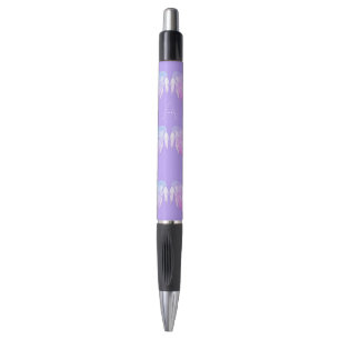 Stylo ANGEL WINGS Fairy Purple Monogramme