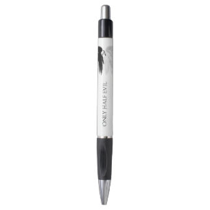 Stylo ANGEL WINGS Monogramme 'Seulement demi-mal' drôle