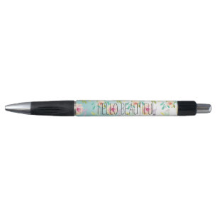 Stylo Aqua Ombre rose jaune floral