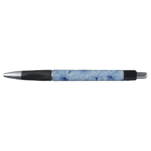 Stylo Aquarelle Bouquet de fleurs sauvages bleues