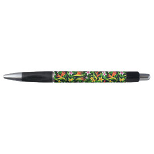 Stylo Aquarelle Fleurs Et Fruits Motif Floral-23768