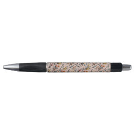 Stylo Aquarelle florale Boho Rose poussiéreux