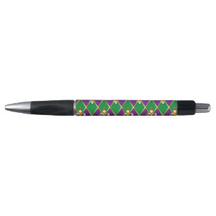 Stylo Arrière - plan de bijoux Mardi Gras