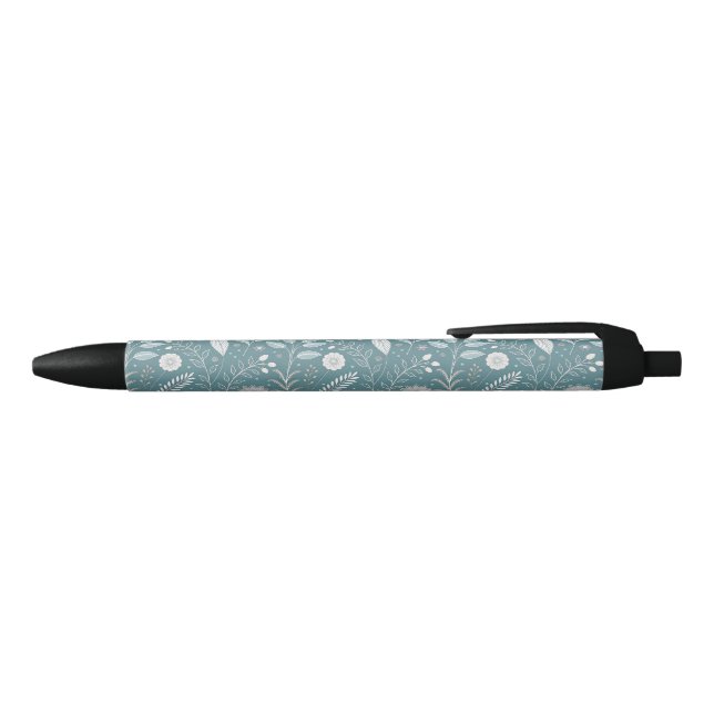Stylo Artistique Avec Stylisme Floral Abstrait Mot (Haut)