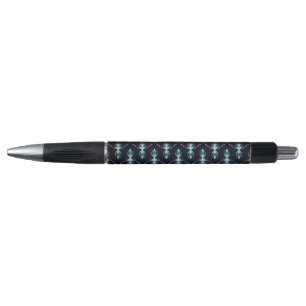Stylo Aspect élégant des pierres bleues avec lumière bri