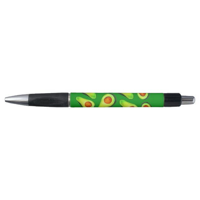 Stylo Avocado vert fruit mignon graphique (Devant)