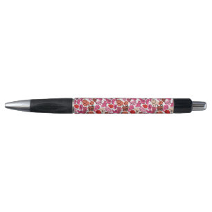 Stylo Baby shower rose rouge mignon motif
