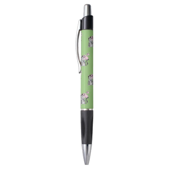 Stylo Baisers et étreintes de chat français (Haut (Vertical))