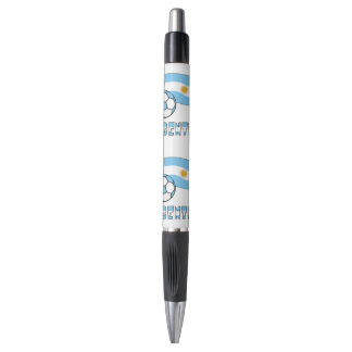 Stylo Bal de football argentin et drapeau