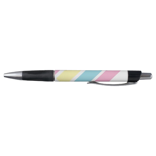 Stylo Bandes de couleurs cool (Bas)
