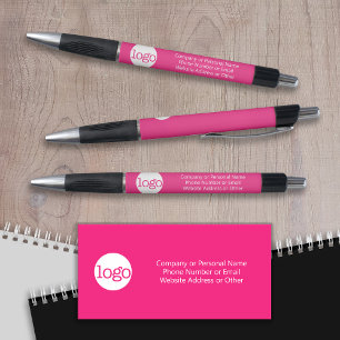 Stylo Basique Office Business Logo Texte CAN EDIT hot ro