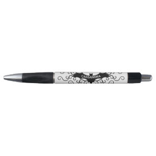 Stylo Batte victorienne gothique avec des remous et