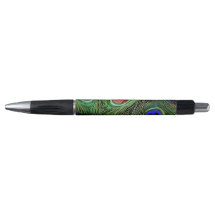 Stylo Belles plumes de paon