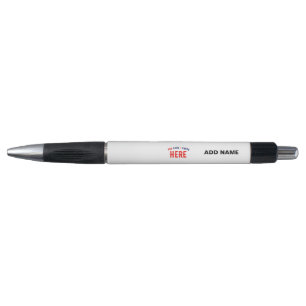 STYLO BLANC PERSONNALISABLE MODERNE DE MARQUE VÉRIFIÉ ST