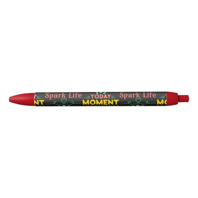 Stylo Bleu Aujourd'hui Moment, la vie étincelante (Devant)