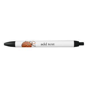 Stylo Bleu Basket-ball et cerceau