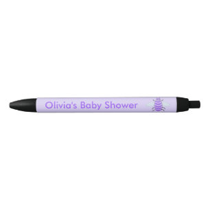 Stylo Bleu Bébé mou Bee Bee Baby shower neutre