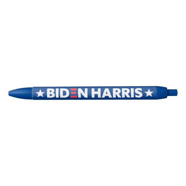 Stylo Bleu Biden / Harris White Stars (Devant)