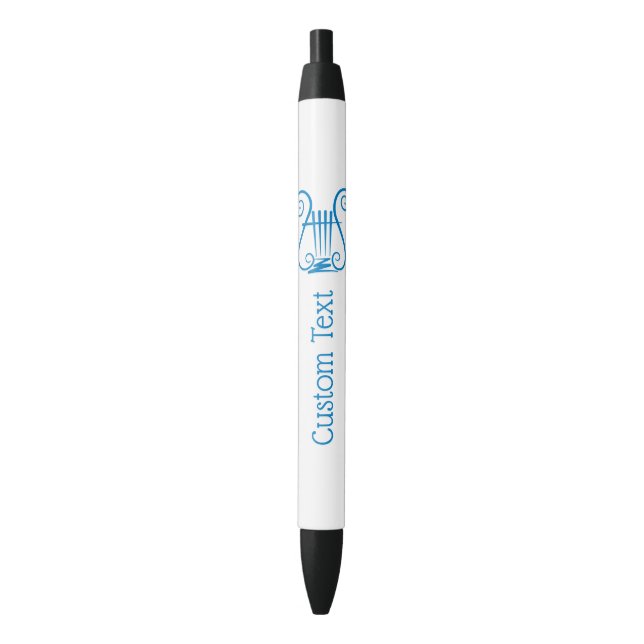 Stylo Bleu Blue Lyre (devant Vertical)
