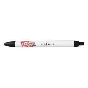 Stylo Bleu Carte BINGO avec boules BINGO