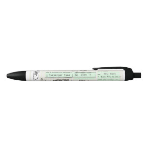 Stylo Bleu Carte d'embarquement pour modifier