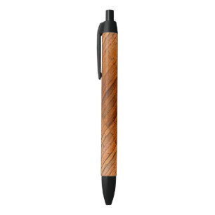 Stylo Bleu Cartes en bois rustique Art échantillonné Photo