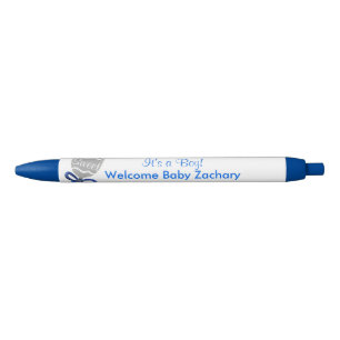 Stylo Bleu C'est un garçon Bébé Rattle Blue Star Bow Annonces