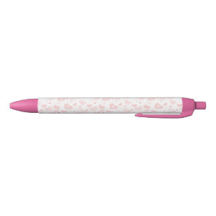 Stylo Bleu Coeurs
