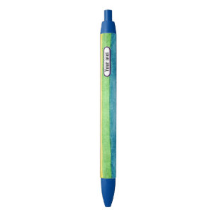 Stylo Bleu Couleur arc-en-ciel personnalisée